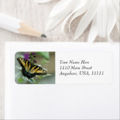 Swallowtail Butterfly Return Address Labels (Insitu)