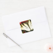 Swallowtail Butterfly Vierkante Sticker (Envelop)
