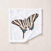 Swallowtail Butterfly Wildlife Bath Towel Set Bad Handdoek (Wasdoekje)