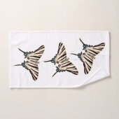Swallowtail Butterfly Wildlife Bath Towel Set Bad Handdoek (Handdoek)