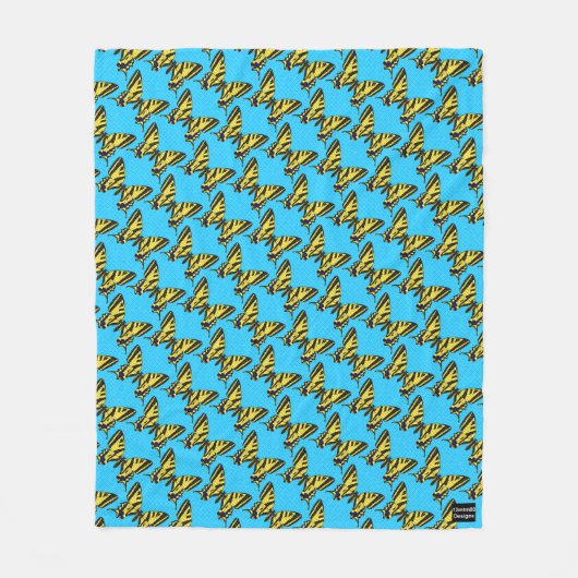 Swallowtail - Fleece Deken (Voorkant)