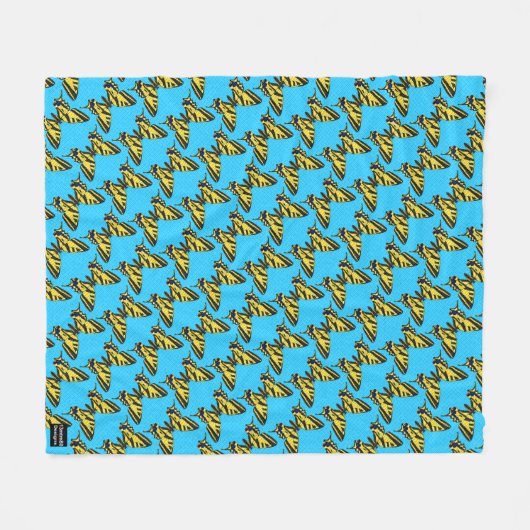 Swallowtail - Fleece Deken (Voorkant (Horizontaal))