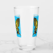 Swallowtail - glazen beker (Links)