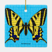 Swallowtail - Keramisch Ornament (Achterkant)