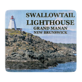 Swallowtail Lighthouse Grand Manan Cutting Board Snijplank