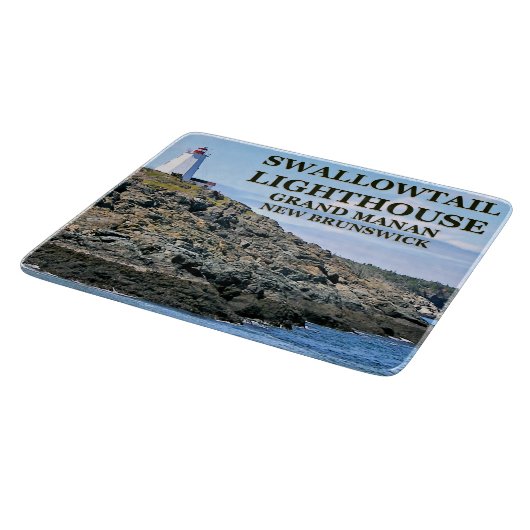 Swallowtail Lighthouse Grand Manan Cutting Board Snijplank (Hoek)