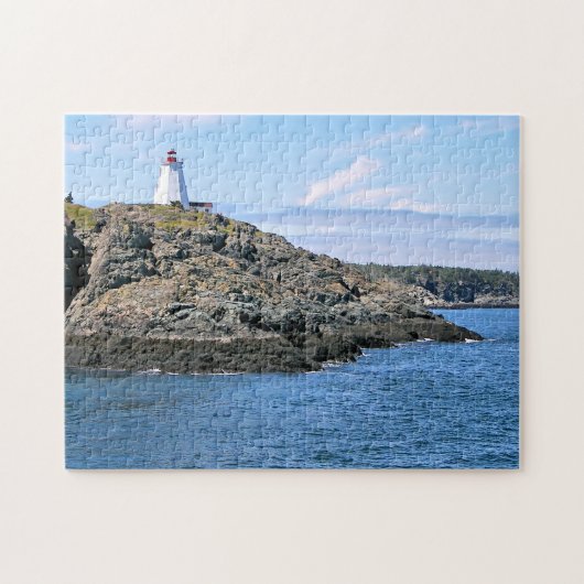 Swallowtail Lighthouse Grand Manan Jigzaag Puzzle Legpuzzel (Horizontaal)