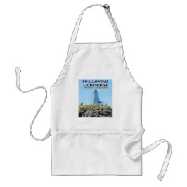 Swallowtail Lighthouse Grand Manan N.B. Apron Standaard Schort