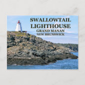 Swallowtail Lighthouse, Grand Manan N.B. Briefkaar Briefkaart (Voorkant)