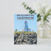 Swallowtail Lighthouse, Grand Manan N.B. Briefkaar Briefkaart (Staand voorkant)