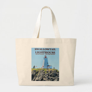 Swallowtail Lighthouse Grand Manan N.B. Canvas tas