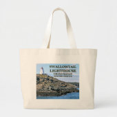 Swallowtail Lighthouse Grand Manan N.B. Canvas tas (Voorkant)