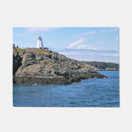 Swallowtail Lighthouse Grand Manan N.B. Door Mat