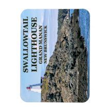 Swallowtail Lighthouse Grand Manan N.B. Magnet