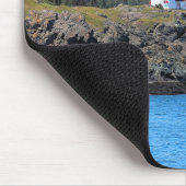 Swallowtail Lighthouse, Grand Manan, N.B. Mousepad Muismat (Hoek)