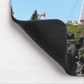 Swallowtail Lighthouse, Grand Manan, N.B. Mousepad Muismat (Hoek)