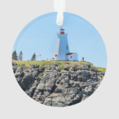 Swallowtail Lighthouse, Grand Manan, N.B. Ornament (achterkant)