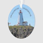 Swallowtail Lighthouse, Grand Manan, N.B. Ornament (voorkant)