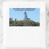 Swallowtail Lighthouse, Grand Manan, N.B. Stickers (Tas)