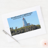 Swallowtail Lighthouse, Grand Manan, N.B. Stickers (Envelop)