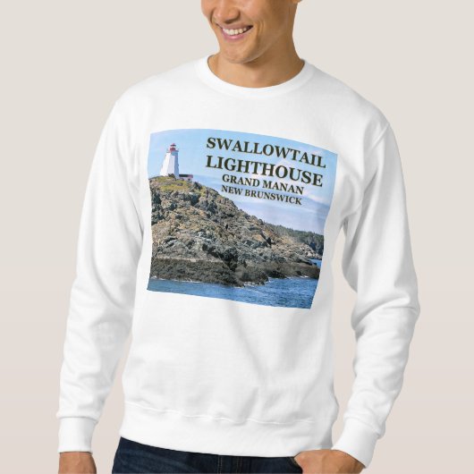 Swallowtail Lighthouse Grand Manan N.B. Sweatshirt (Voorkant)