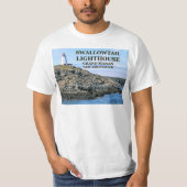 Swallowtail Lighthouse, Grand Manan, N.B. T-Shirt (Voorkant)