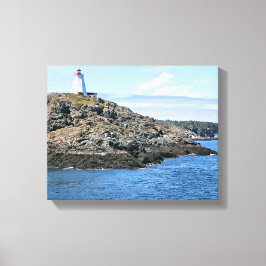 Swallowtail Lighthouse Grand Manan Wrapped Canvas