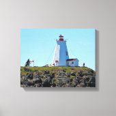 Swallowtail Lighthouse Grand Manan Wrapped Canvas Afdruk (Voorkant)
