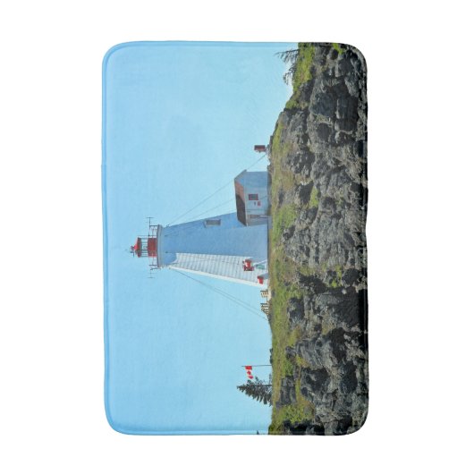 Swallowtail Lighthouse, New Brunswick Bath Mat (Voorkant Verticaal)