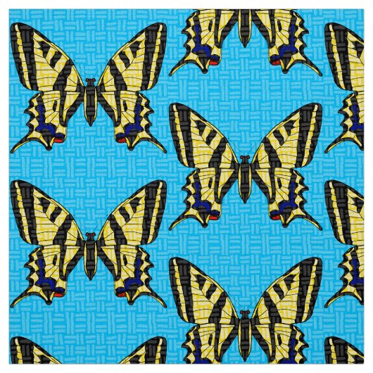 Swallowtail - Polyester Weave Fabric Stof (Swatch)