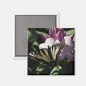 Swallowtail & Rhododendron Magnet (Voorkant / Achterkant)