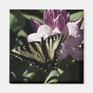 Swallowtail & Rhododendron Magnet