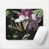 Swallowtail & Rhododendron Mousepad Muismat (Met muis)