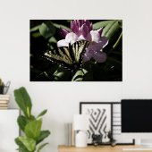 Swallowtail & Rhododendron Print (Thuiskantoor)