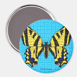 Swallowtail (rond) - Magneet