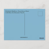 Swallowtail vuurtoren North Head New Brunswick Briefkaart (Achterkant)