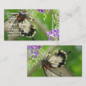 Swallowtal Butterfly Visitekaartjes (Voorkant / Achterkant)