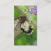 Swallowtal Butterfly Visitekaartjes (Achterkant)