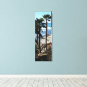 Swami’s Beach: Encinitas, CA Canvas Afdruk (Insitu (Houten vloer))