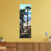 Swami’s Beach: Encinitas, CA Canvas Afdruk (Insitu (Woonkamer))