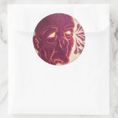 Swami Visions Ronde Sticker (Tas)