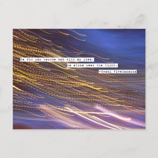 Swami Vivekananda citaat Briefkaart (Voorkant)