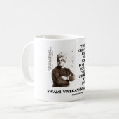 Swami Vivekananda groeit uit eigen leraar Koffiemok (Voorkant links)