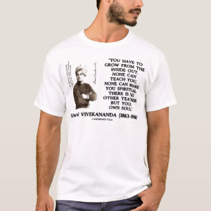 Swami Vivekananda groeit vanuit het Spiritueel T-shirt
