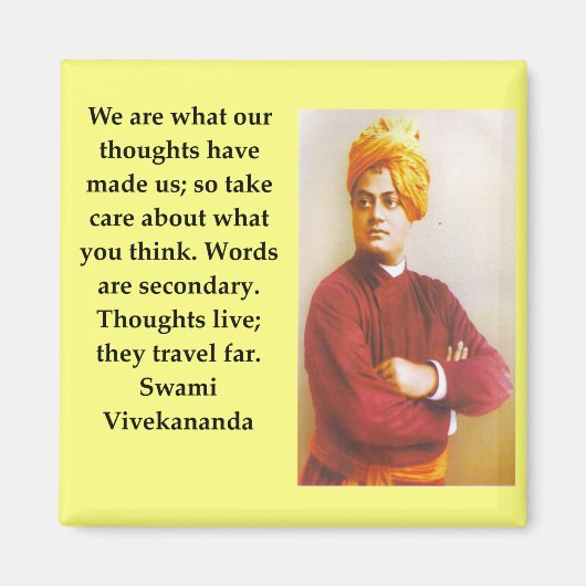 Swami Vivekananda Magneet (Voorkant)