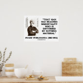 Swami Vivekananda Man bereikt imsteringsmateriaal Poster (Keuken)