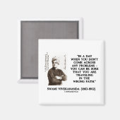 Swami Vivekananda op verkeerde weg Magneet (Voorkant / Achterkant)