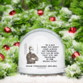 Swami Vivekananda op verkeerde weg Sneeuwbol (Kerstmis)