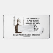 Swami vivekananda over het geheim van alles bureaumat (Keyboard & Muis)