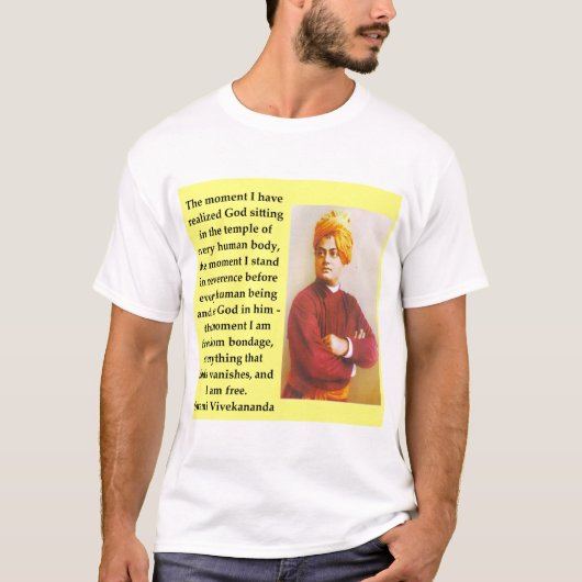 Swami Vivekananda T-shirt (Voorkant)